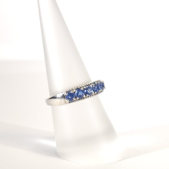 Kyanite Band Ring Size 6 - Picture 2 of 10